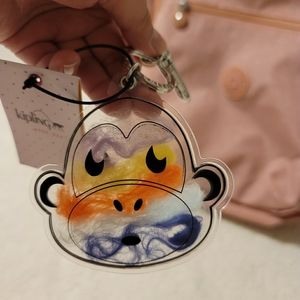 Kipling Keychain/Charm - Fuzzy Face Monkey 🐵